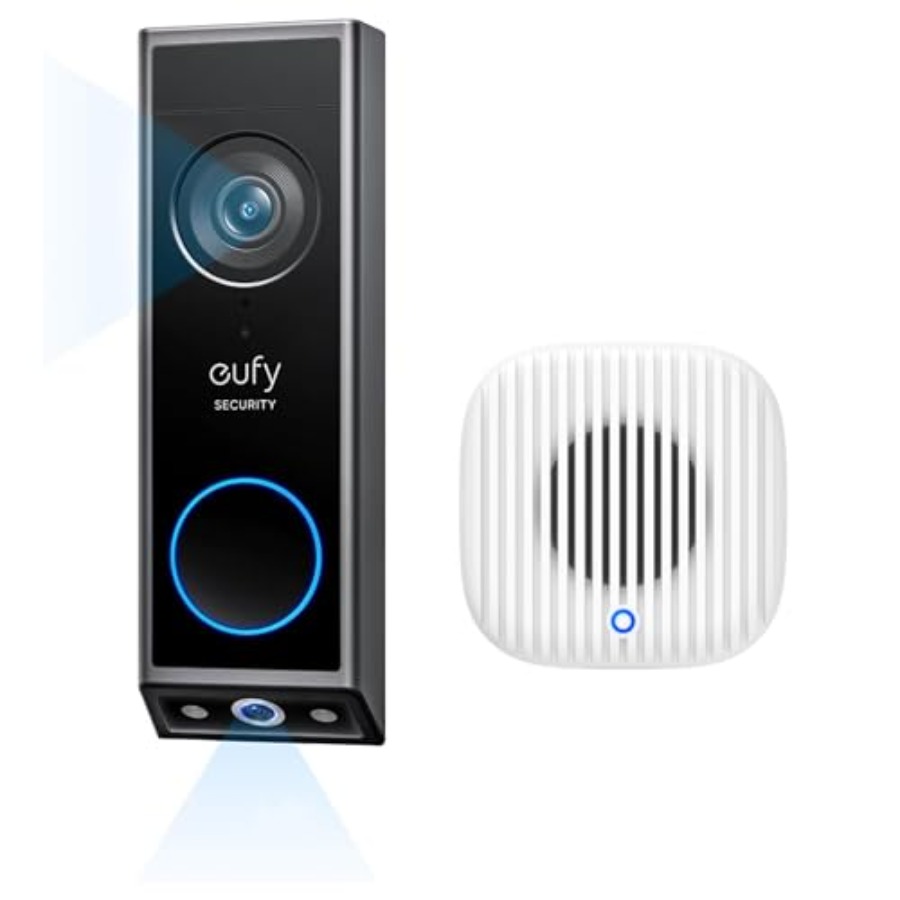 Home Security Doorbell Camera - Video Doorbell E340 for home security,