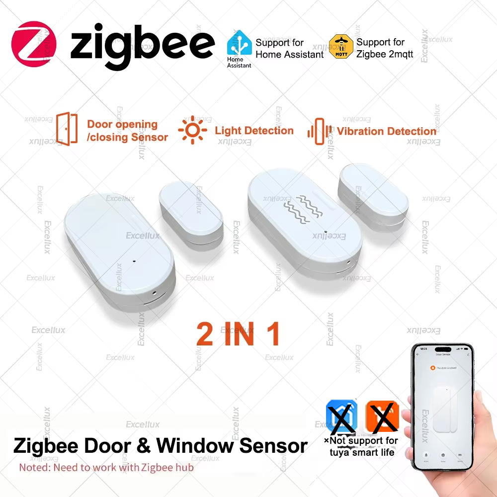 Zigbee 3.0 Door Window Sensor  - Home Security Tools 评论和价格