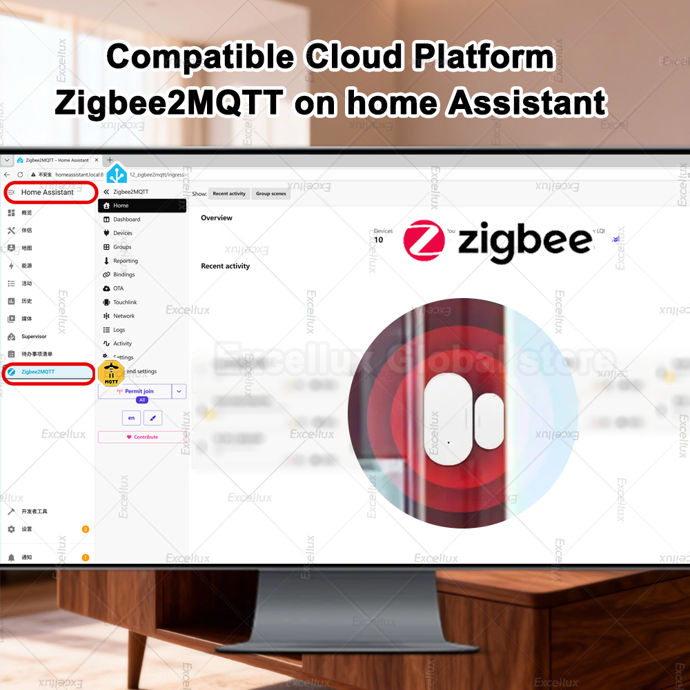 Zigbee 3.0 Door Window Sensor  - Home Security Tools 评论和价格