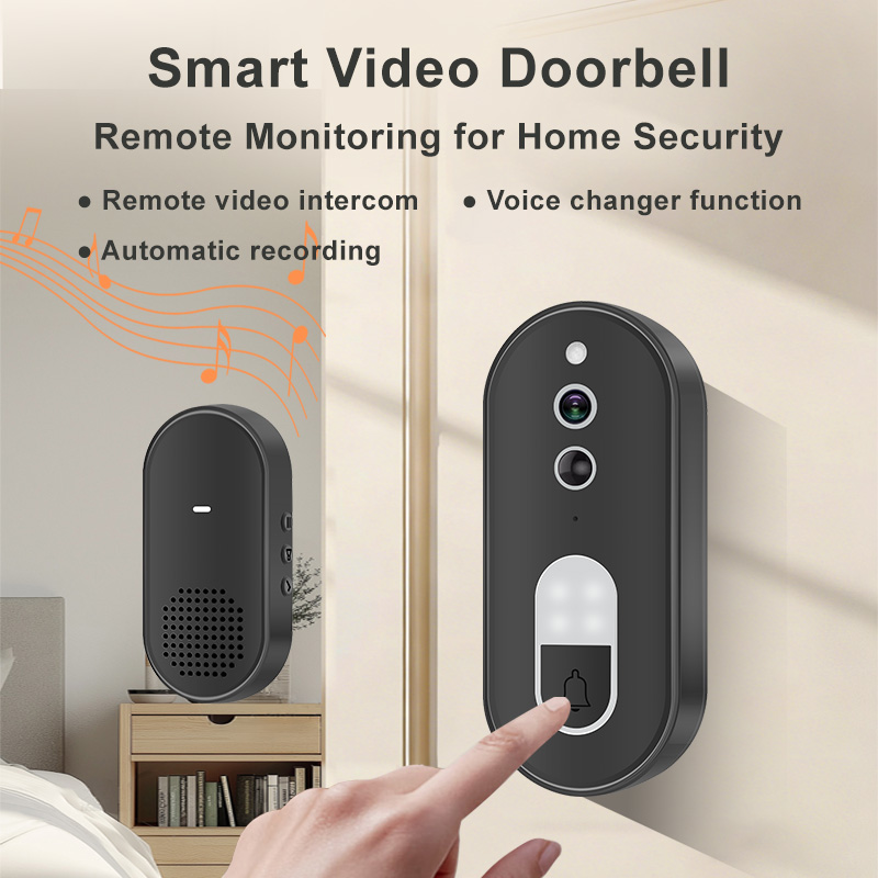 Tuya 1080P HD Wireless WiFi Vi - Home Security Doorbell Camera 评论和价格