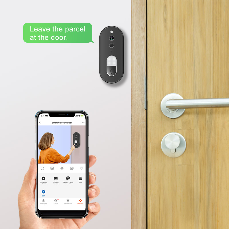 Tuya 1080P HD Wireless WiFi Vi - Home Security Doorbell Camera 评论和价格