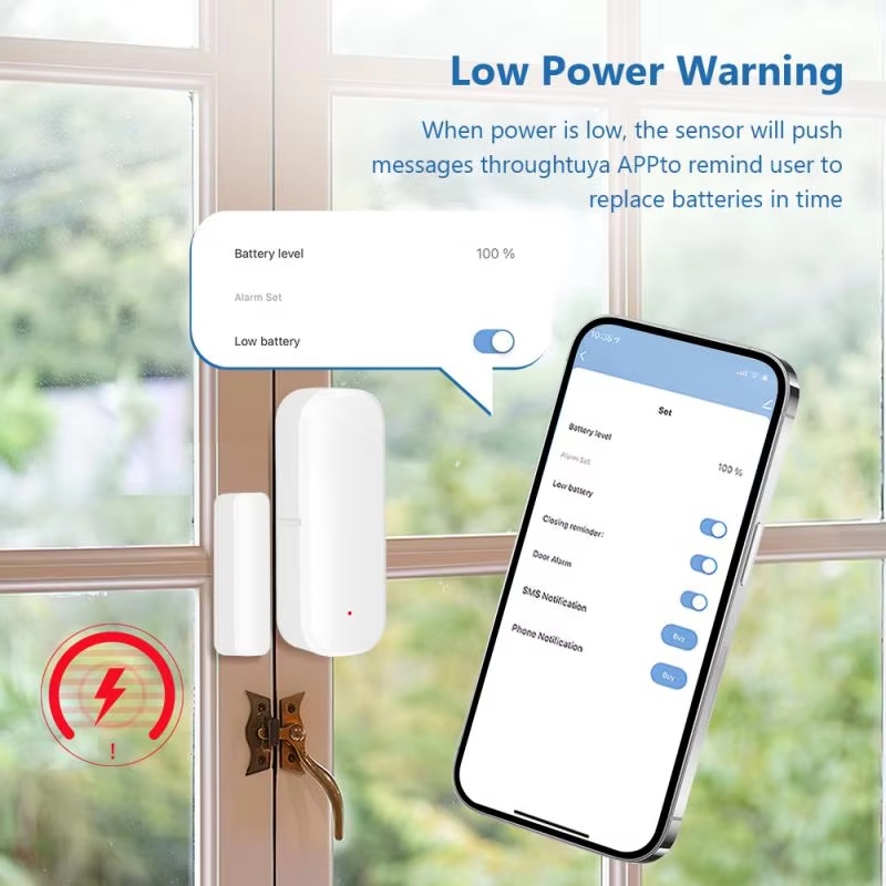 Door Window Sensor ZigBee Door - Home Security Equipment 评论和价格