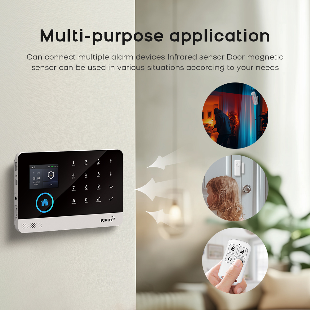 MULO Alarm System For Home Bur - Home Security System Installation 评论和价格