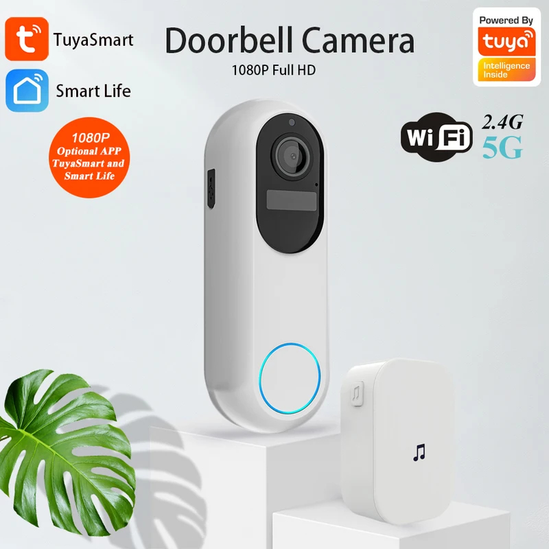 Tuya Smart Video Doorbell Wate - Home Security Doorbell Camera 评论和价格
