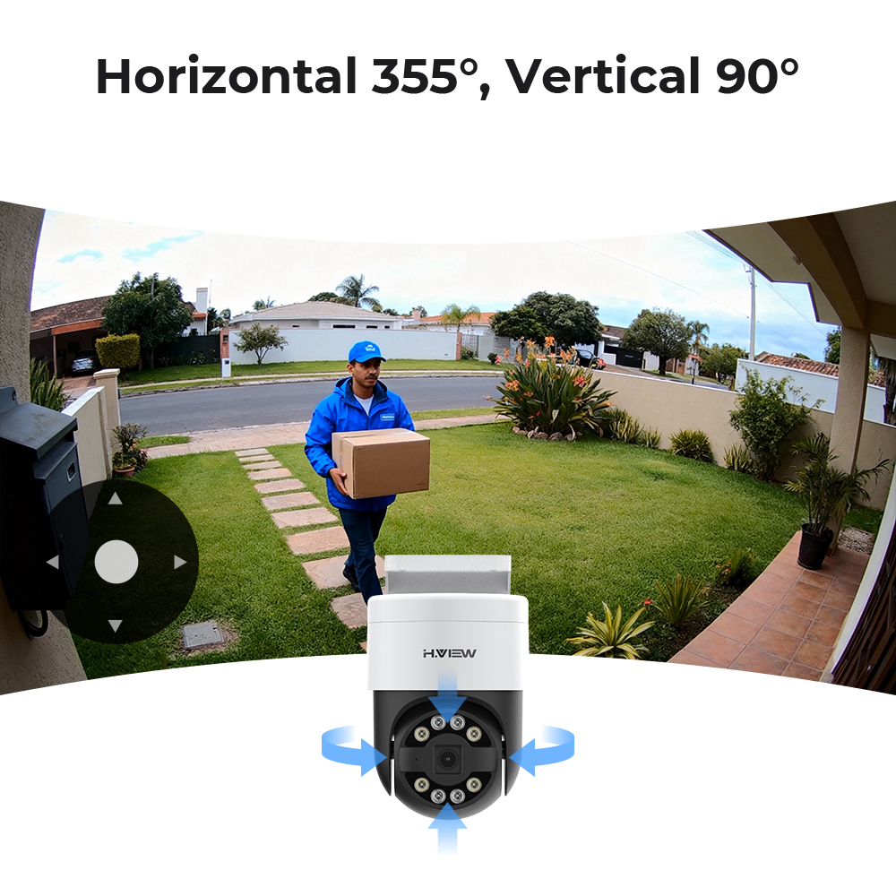 H.view 8Ch 4K 5MP 8MP Cctv Sec - Home Security Services 评论和价格