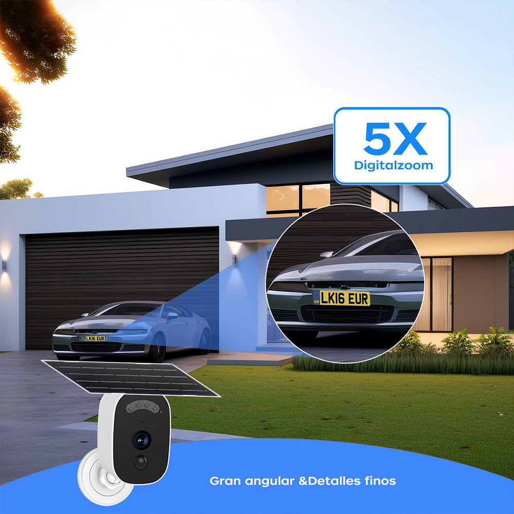 Jooan 3K HD Solar Security Cam - Home Security Services 评论和价格