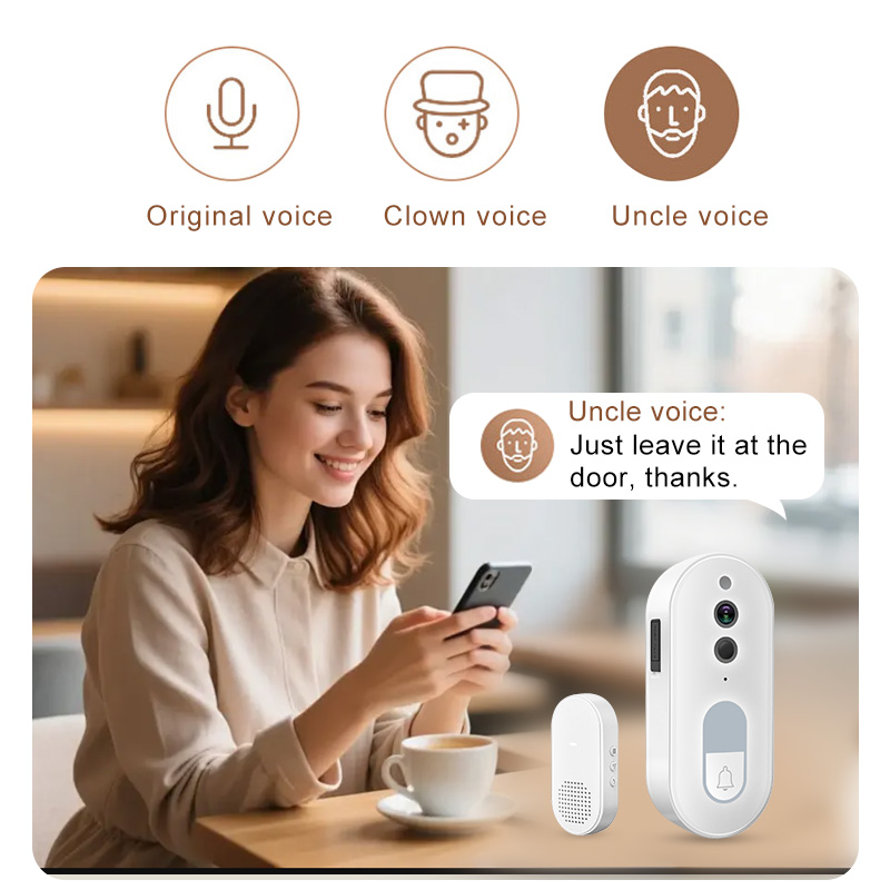 Tuya Smart Video Doorbell Wire - Home Security Doorbell Camera 评论和价格