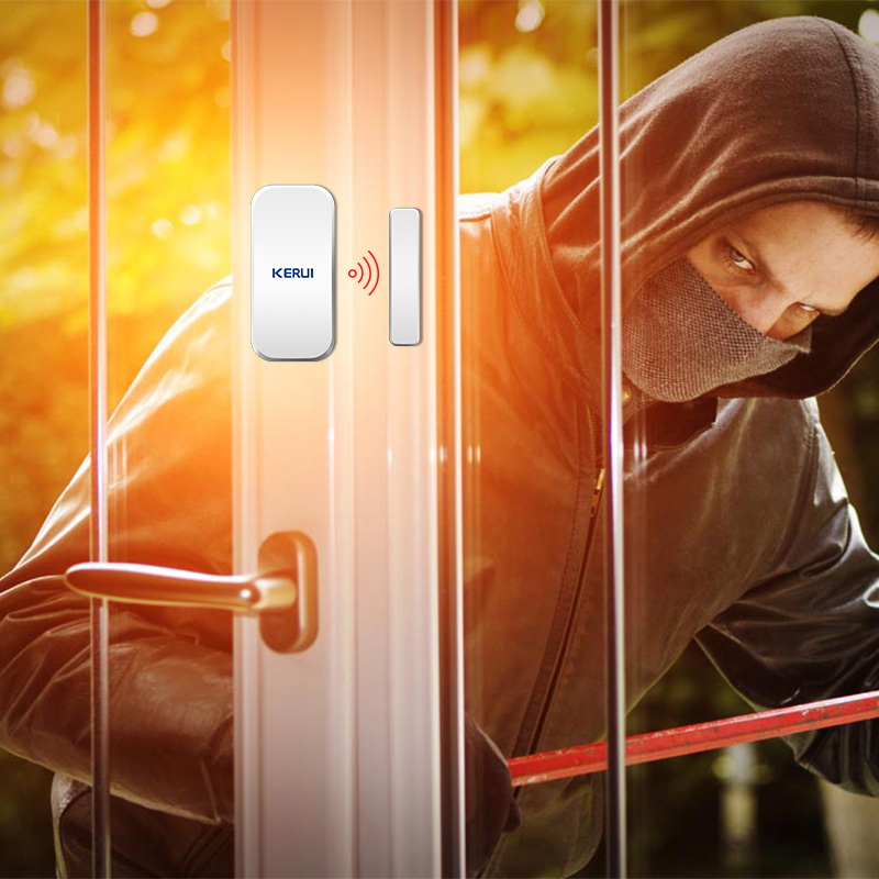 KERUI D025 433MHz Wireless Win - Home Security Equipment 评论和价格