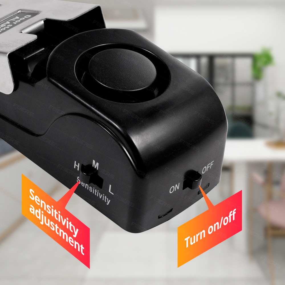 FUERS Door Stop Alarm System 1 - Home Security Services 评论和价格