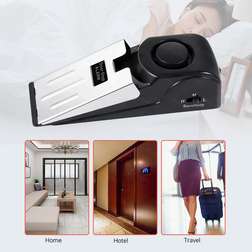FUERS Door Stop Alarm System 1 - Home Security Services 评论和价格