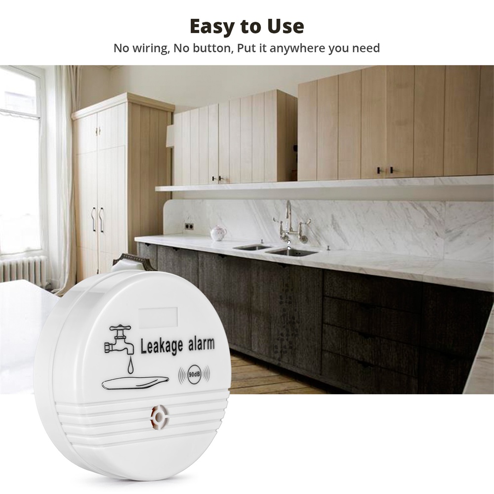 Fuers Water Leak Detector Alar - Home Security Tools 评论和价格