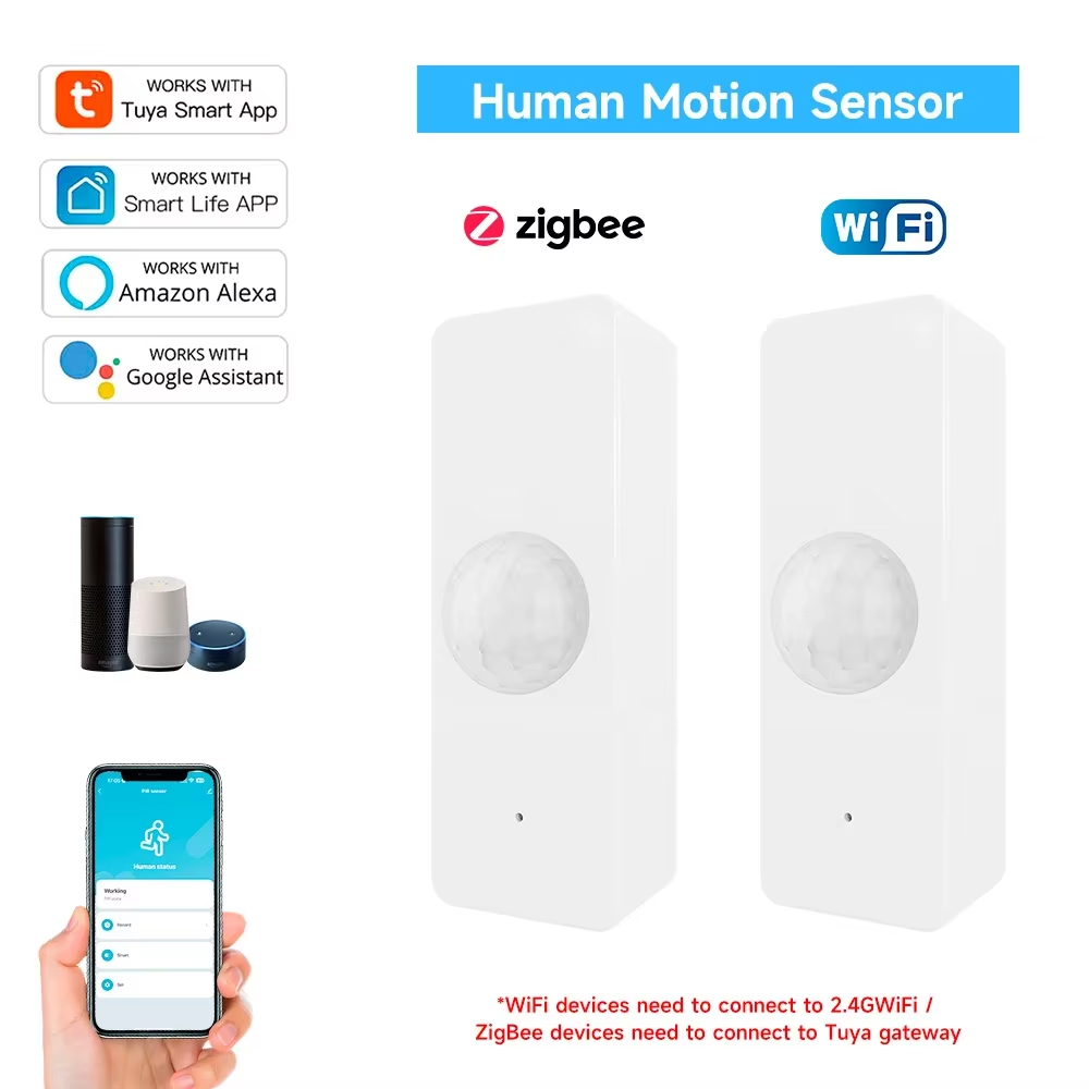Tuya WiFi Zigbee PIR Motion Se - Home Security Tools 评论和价格