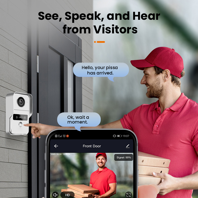 Tuya Smart 1080P Doorbell Came - Home Security Doorbell Camera 评论和价格