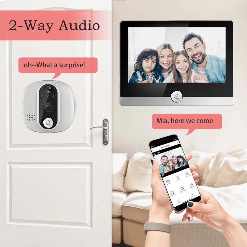 Tuya Video Doorbell 1080P WiFi - Home Security Doorbell Camera 评论和价格