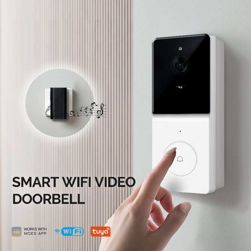 Tuya Smart WiFi Video Doorbell - Home Security Doorbell Camera 评论和价格