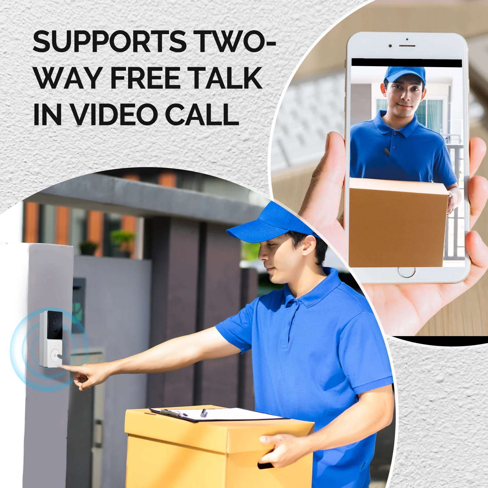 Tuya Smart WiFi Video Doorbell - Home Security Doorbell Camera 评论和价格