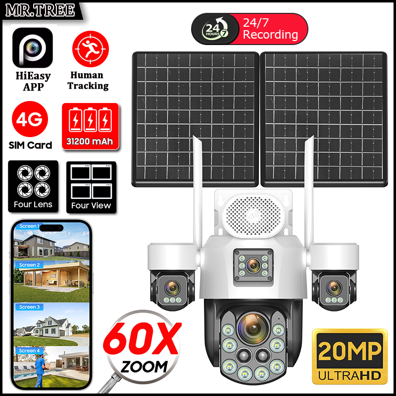 AOV Four Lens Outdoor Surveill - Home Security Services 评论和价格