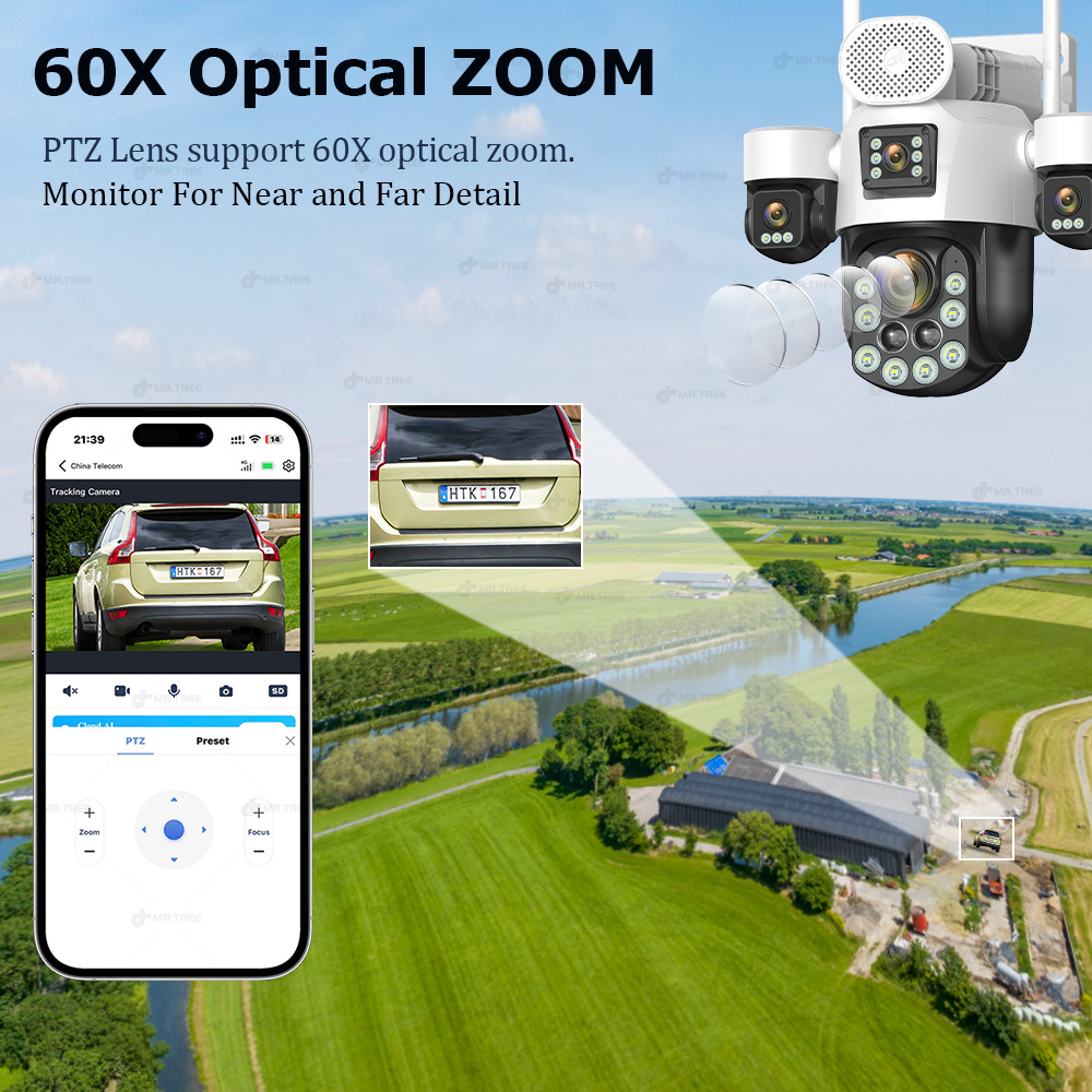 AOV Four Lens Outdoor Surveill - Home Security Services 评论和价格