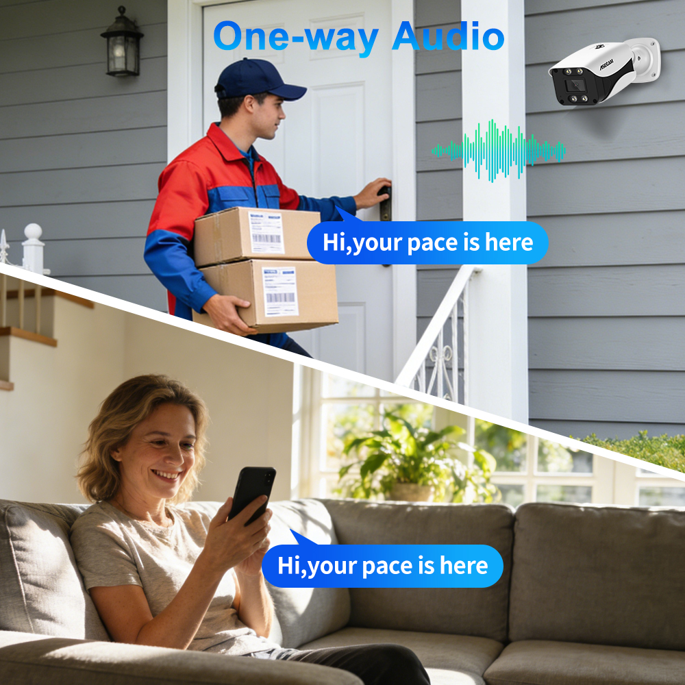 8MP Security Camera System 4K  - Home Security Services 评论和价格