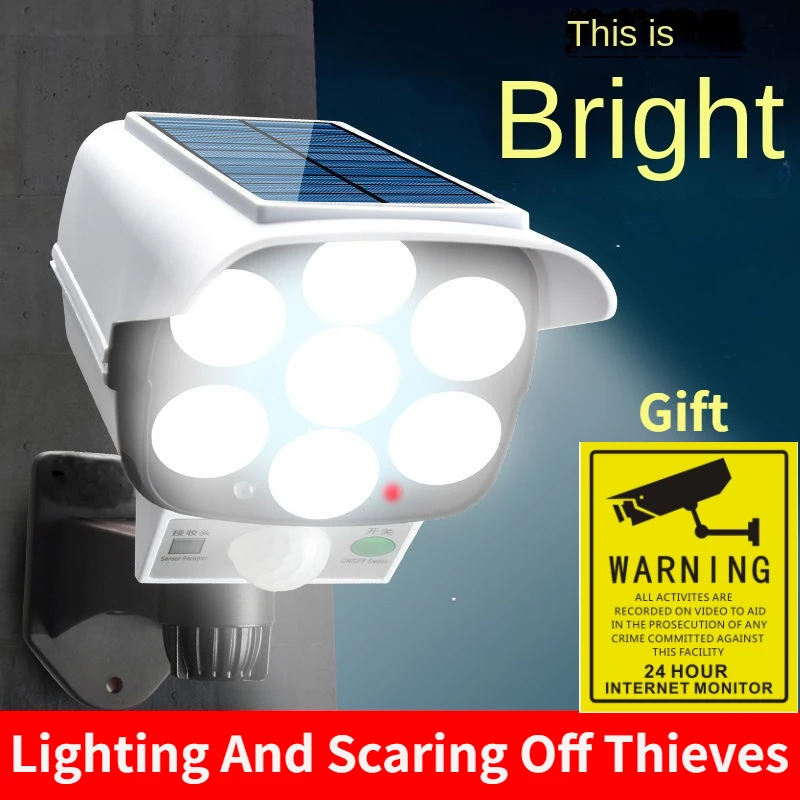 Outdoor Solar Light Motion Sen - Home Security Services 评论和价格