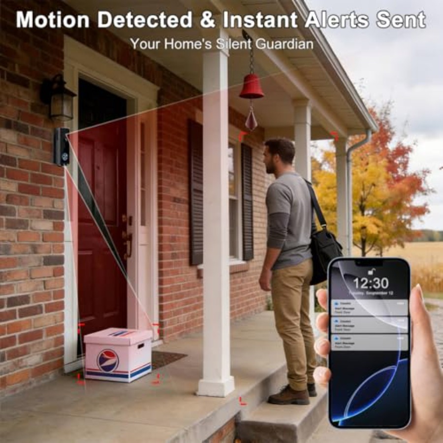 Wireless doorbell camera for h - Home Security Doorbell Camera 评论和价格
