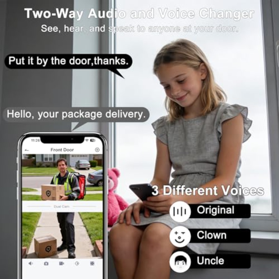 Wireless doorbell camera for h - Home Security Doorbell Camera 评论和价格