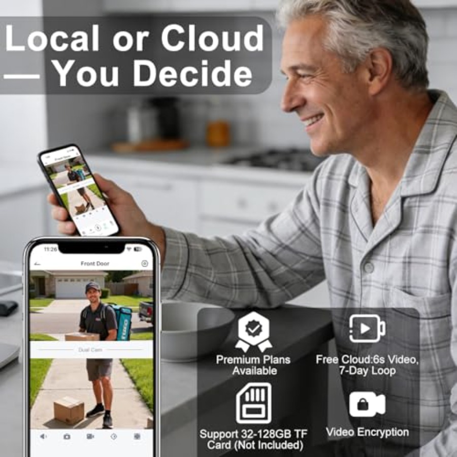 Wireless doorbell camera for h - Home Security Doorbell Camera 评论和价格