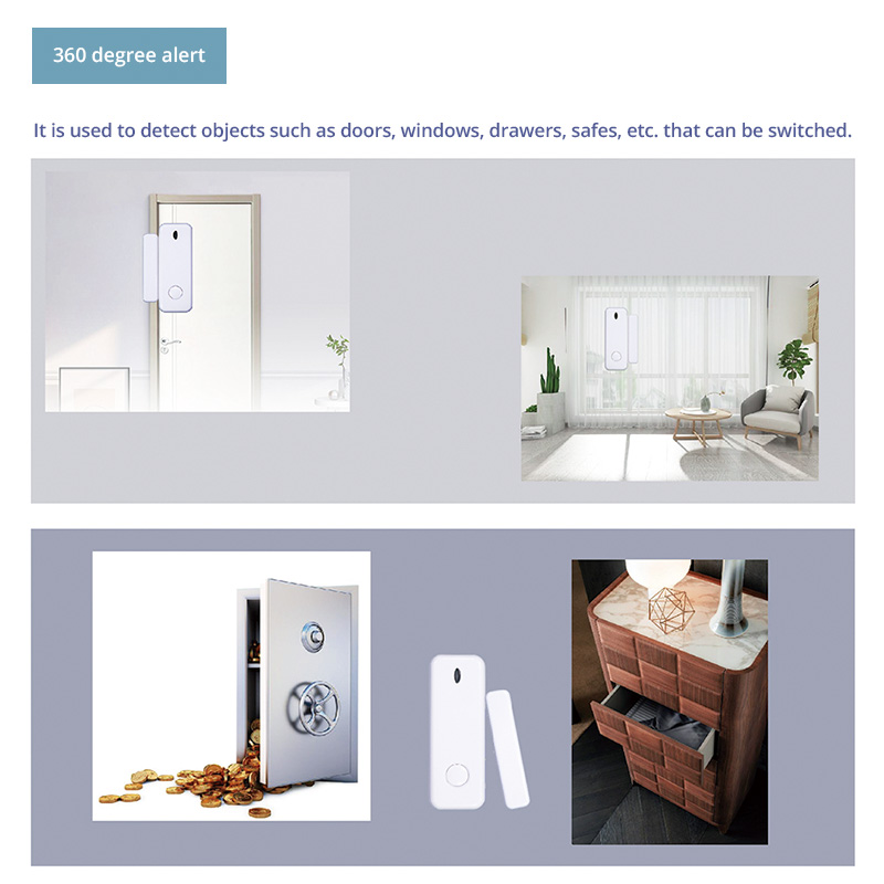 D10 Window Door Sensor Alarm 4 - Home Security Equipment 评论和价格