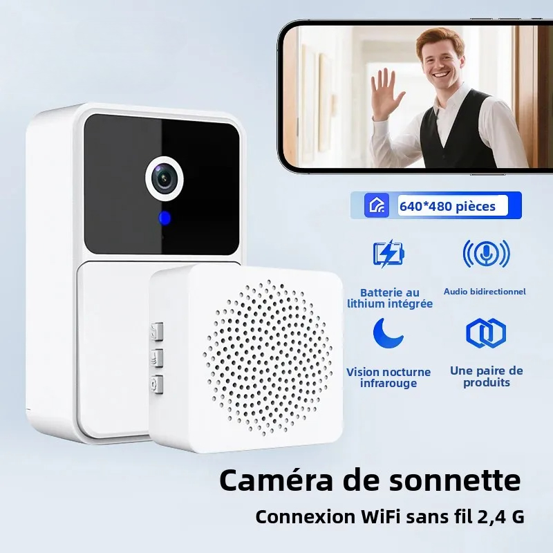Wireless Doorbell Video Low Po - Home Security Doorbell Camera 评论和价格