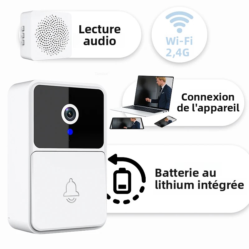 Wireless Doorbell Video Low Po - Home Security Doorbell Camera 评论和价格