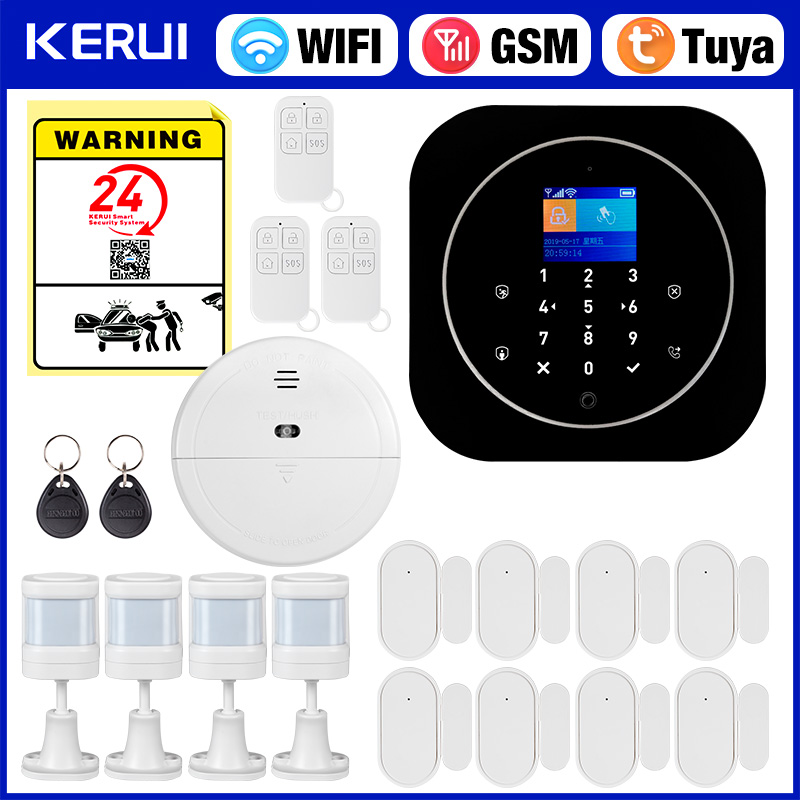 KERUI G12 Wireless Tuya Home A - Home Security System Installation 评论和价格