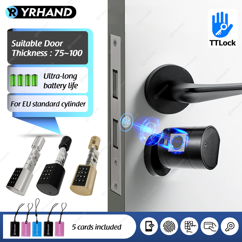Smart Euro Cylindrical Door Lo - Home Security Services 评论和价格