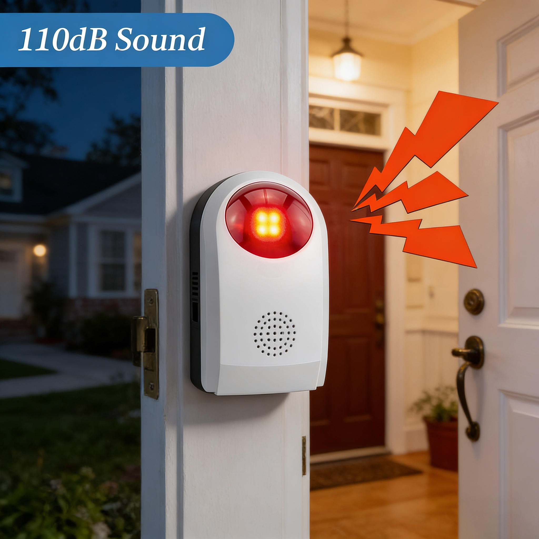 Flash Alarm Wireless Outdoor S - Home Security Equipment 评论和价格