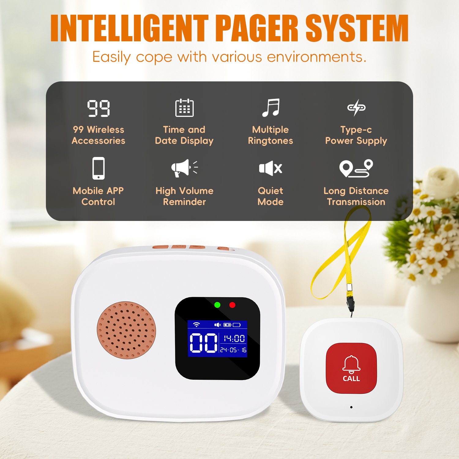 Emergency Call Button for Seni - Home Security Equipment 评论和价格