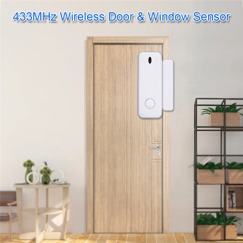 CPVAN Wireless 433MHz Door Sen - Home Security Equipment 评论和价格