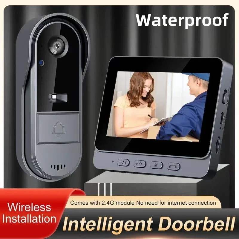 Wireless Intercom Doorbell Nig - Home Security Doorbell Camera 评论和价格