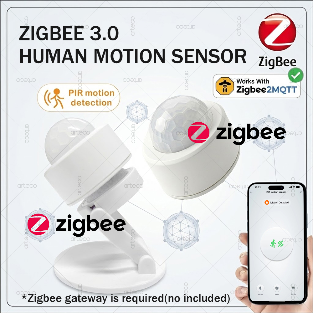 Zigbee 3.0 Mini PIR Motion Sen - Home Security Tools 评论和价格