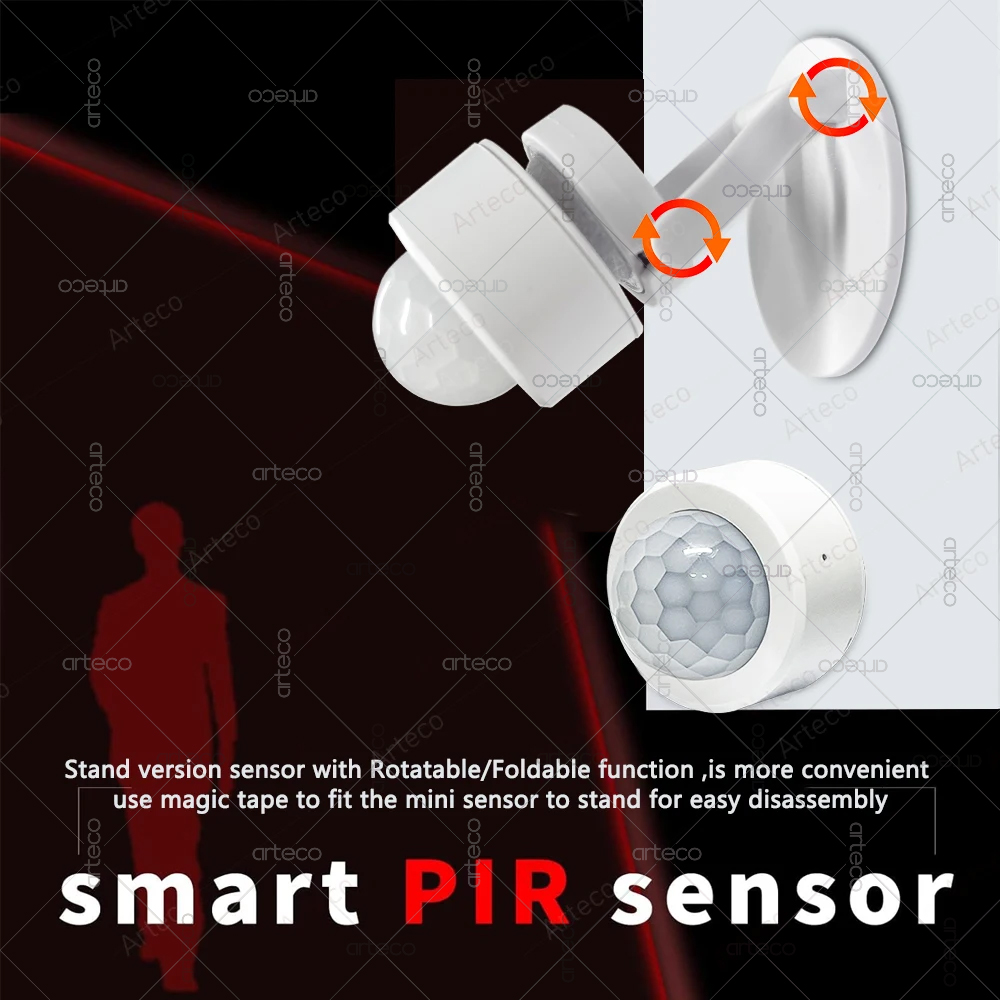 Zigbee 3.0 Mini PIR Motion Sen - Home Security Tools 评论和价格