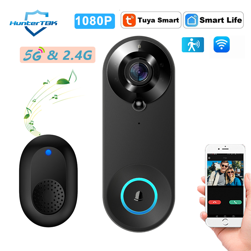 5G 2.4G WiFi Video Doorbell 10 - Home Security Doorbell Camera 评论和价格