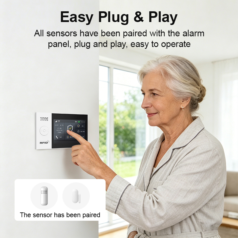 PGST 2G WiFi Alarm System Kit  - Home Security System Installation 评论和价格