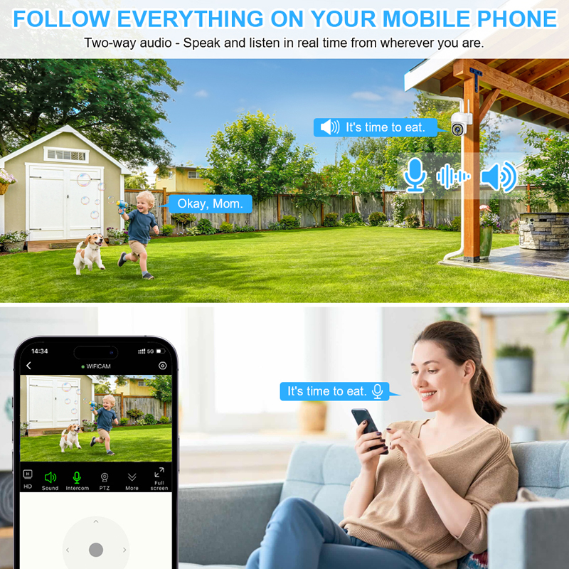 Smar 3MP Wireless CCTV Securit - Home Security Services 评论和价格