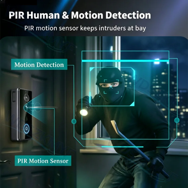 New Waterproof Wireless Doorbe - Home Security Doorbell Camera 评论和价格
