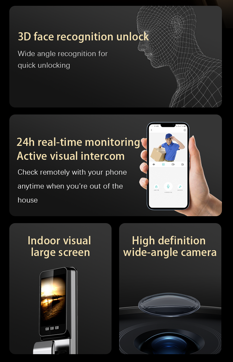 TYSH Tuya Security Fingerprint - Home Security Doorbell Camera 评论和价格