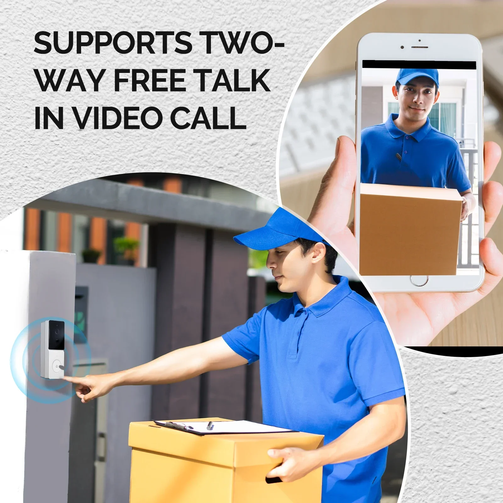 MOES Tuya Smart WiFi Video Doo - Home Security Doorbell Camera 评论和价格