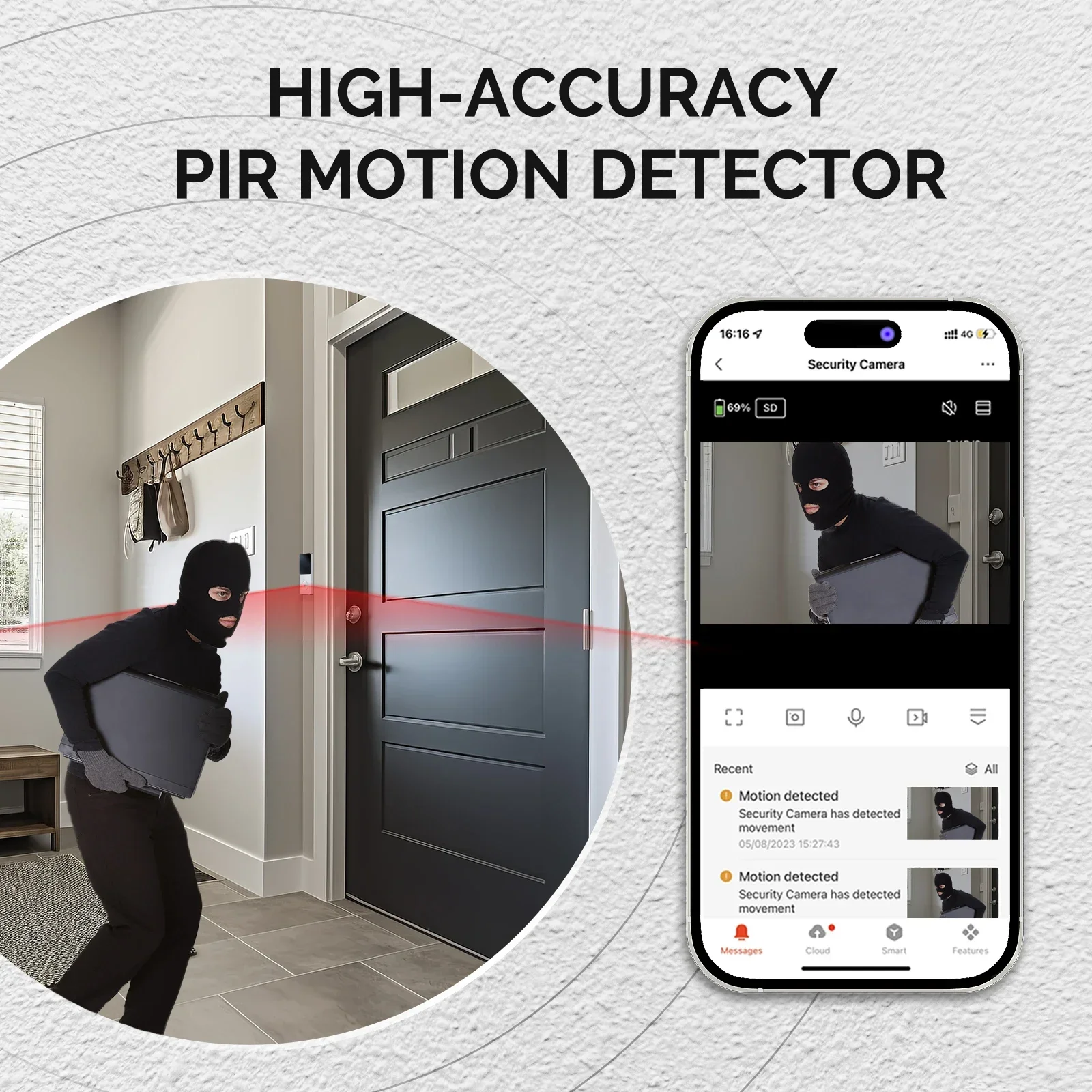 MOES Tuya Smart WiFi Video Doo - Home Security Doorbell Camera 评论和价格